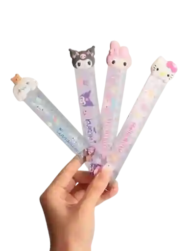 Regla 15cm Plastica Kawaii Personajes Sanrio