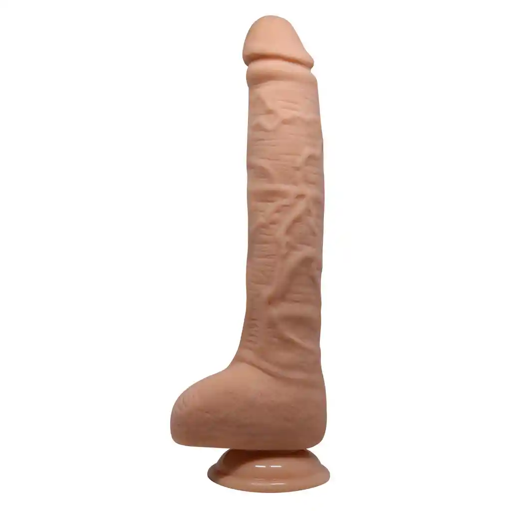 Dildo Realista Con Succión Baile 27 Cm