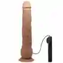 Dildo Realista Con Succión Baile 28 Cm Con Vibración