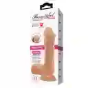 Dildo Realista Con Succión Baile 23,4 Cm Con Vibración