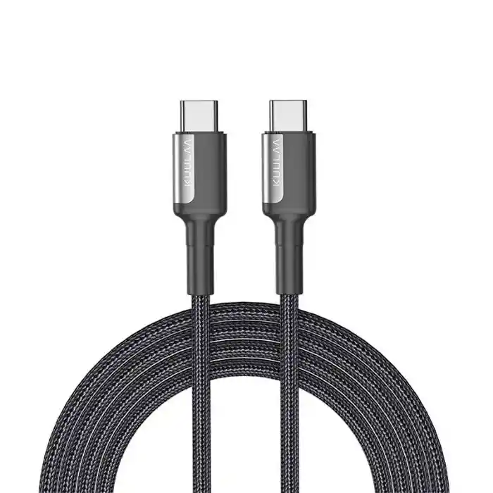 Cable De Carga Rápida Usb-c A Usb-c De 65w 2 Metros