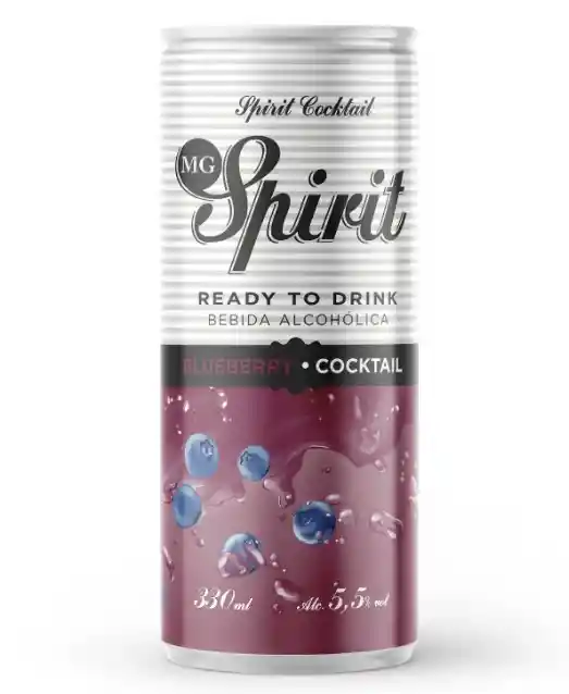 Licor Spirit Blueberry Lata 330cc