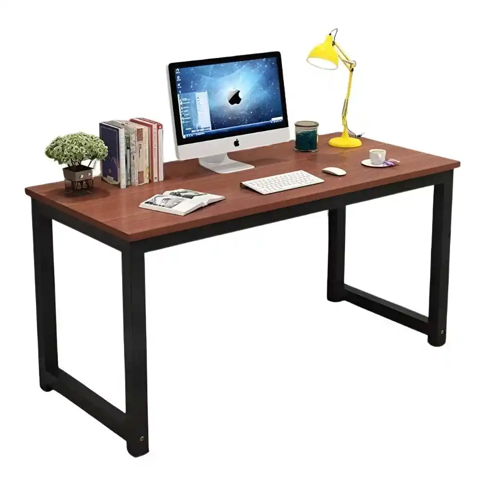 Escritorio De Estudio Para Home Office 120x60x75 Negrocaoba