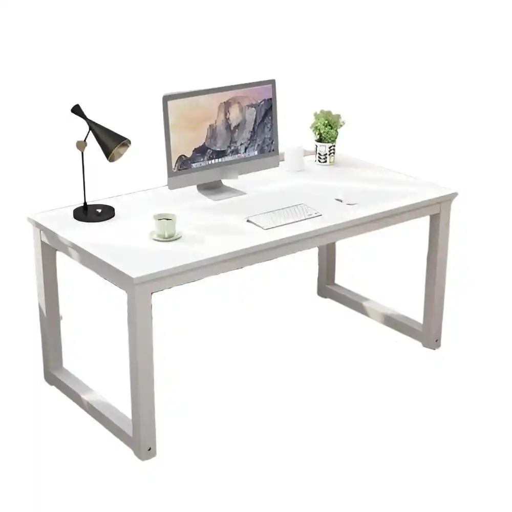 Escritorio De Estudio Para Home Office 120x60x75 Blancoblanco