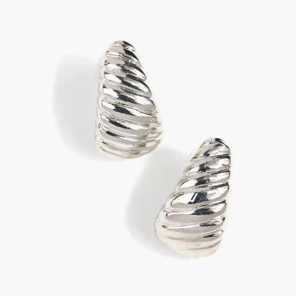 Aros Mujer Gota Croissant Dorado