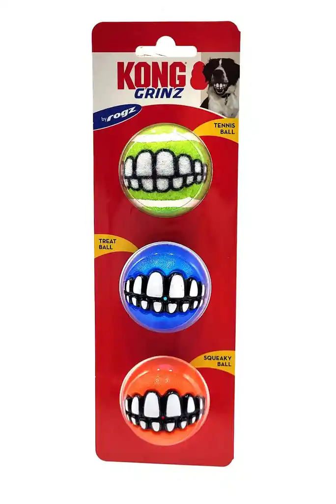 Kong Grinz Balls 3s