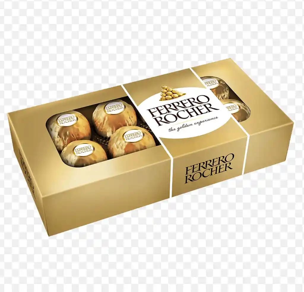 Caja De Bombones Ferrero Rocher X8unid.