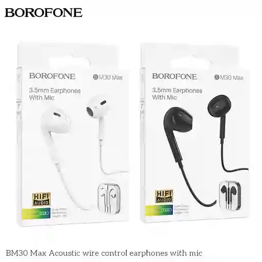 Audifono Tipo C Digitales Borofone Con Micrófono Bm 30 Max