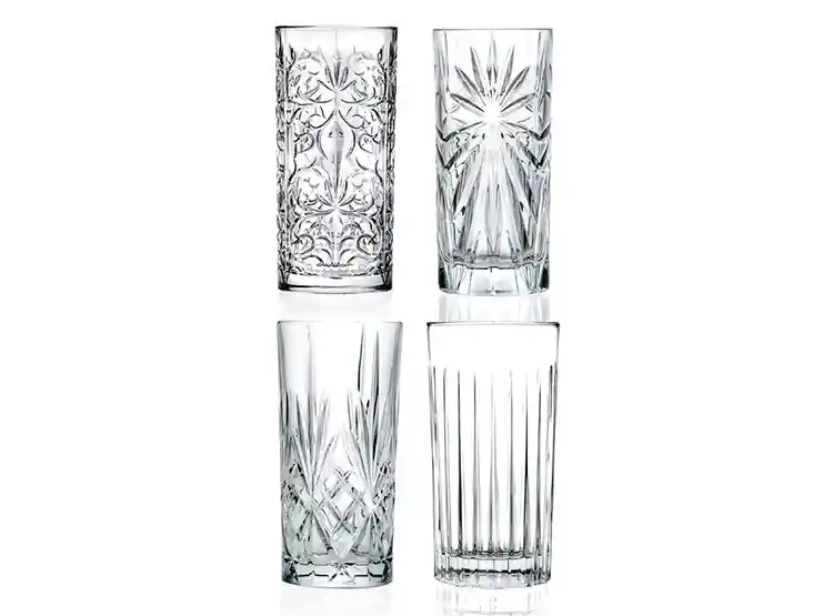 Set 4 Vasos Altos Rcr Moxology