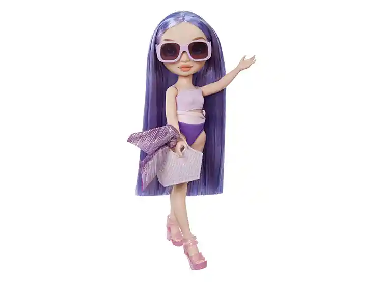 Muñeca Rainbow High Swim & Style Fashion - Violet