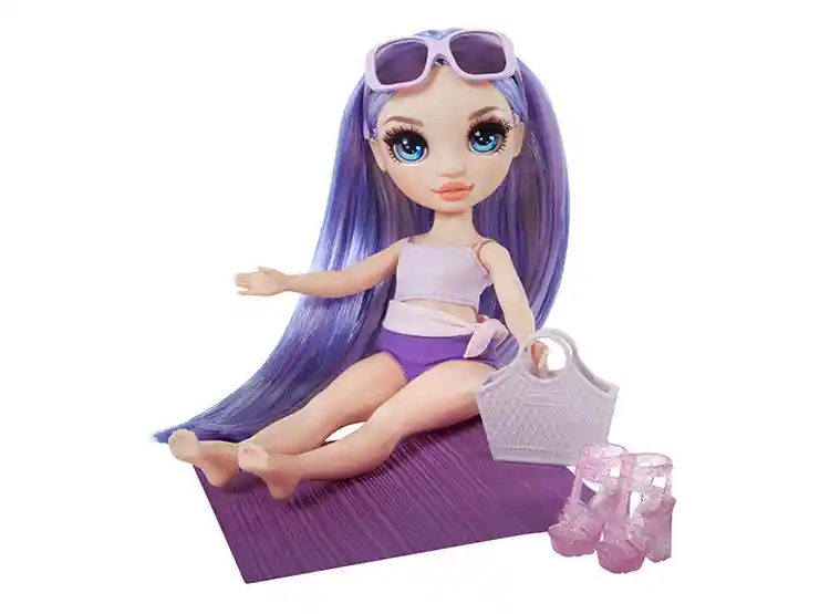 Muñeca Rainbow High Swim & Style Fashion - Violet