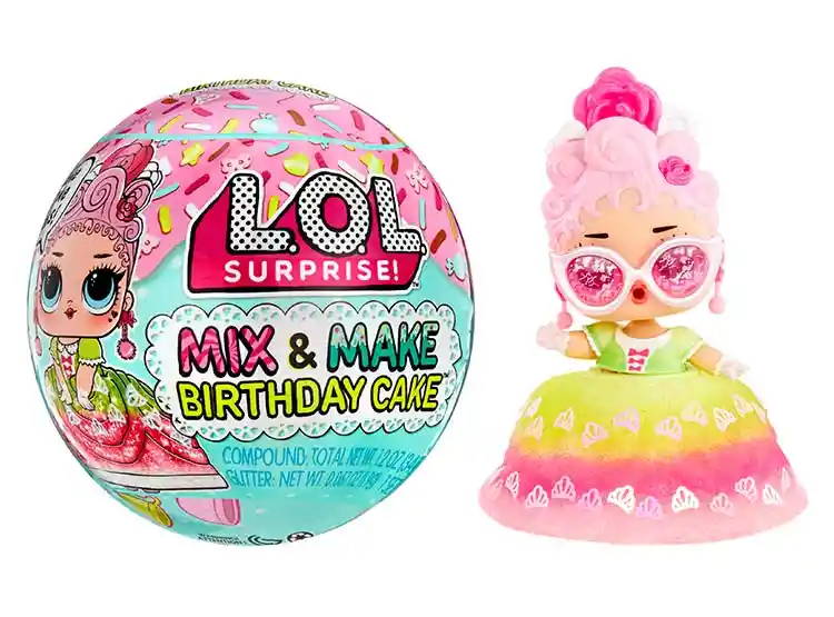 Muñeca L.o.l Surprise Mix & Make Birthday Cake Tots