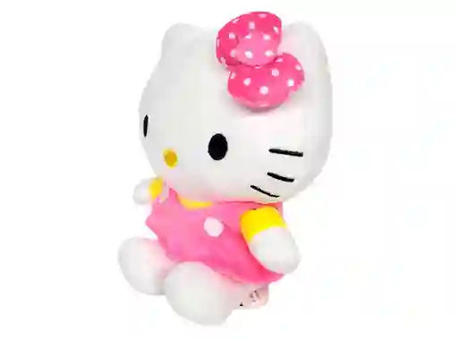 Peluche Coleccionable Hello Kitty 50 Vestido Rosa