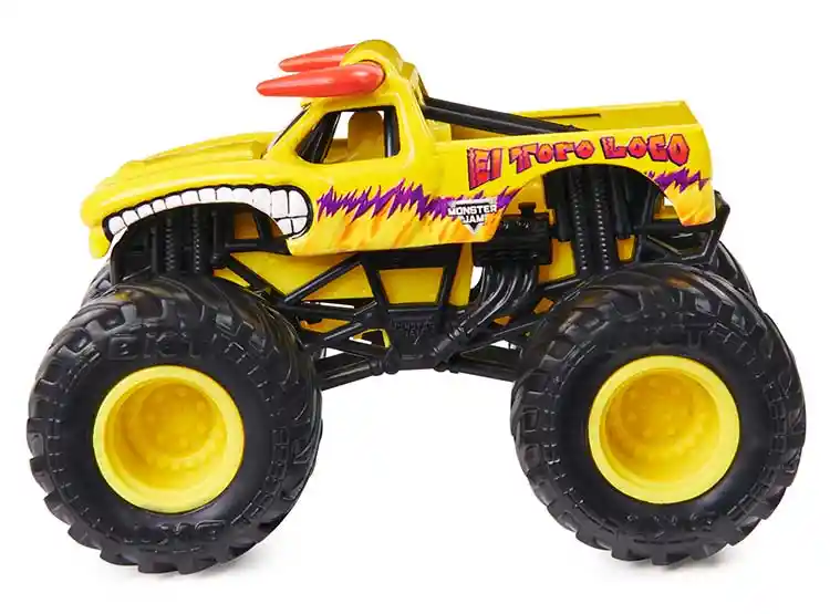 Vehiculo Monster Jam Metalico 1/64 / Modelo Aleatorio