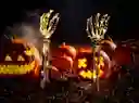 Luces Halloween Frank And Mortis Esqueleto Manos 40 Led