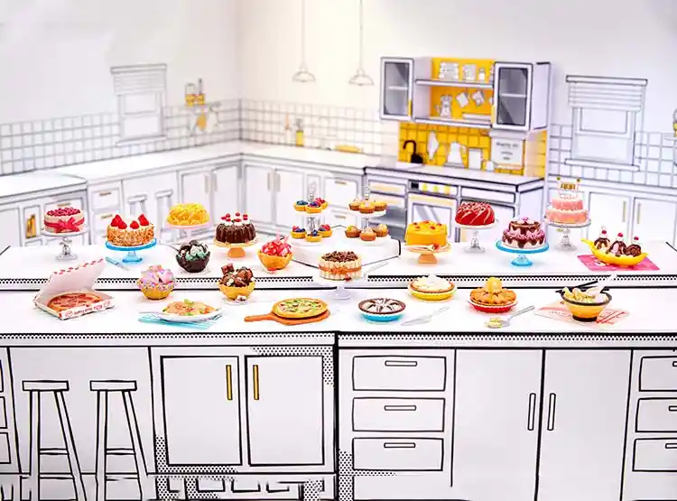 Set De Juego Mga's Miniverse Make It Mini Foods: Diner Series 2b / Modelo Aleatorio