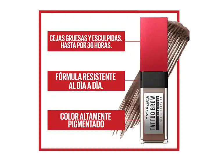 Gel De Cejas Maybelline Tattoo Brow 3d Gel