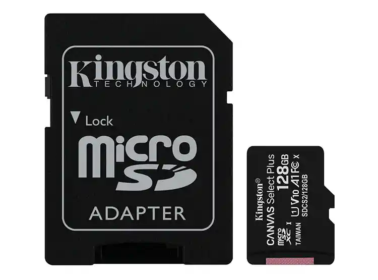 Memoria Kingston Microsd C/adapt Select Plus 128gb