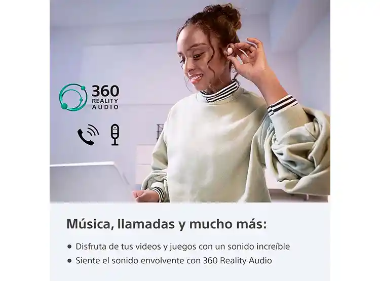 Audífonos Sony Linkbuds S Wfls900n Blanco