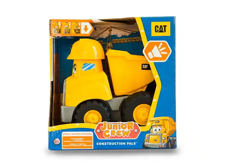 Camión De Juguete Caterpillar Junior Crew Construction Pals