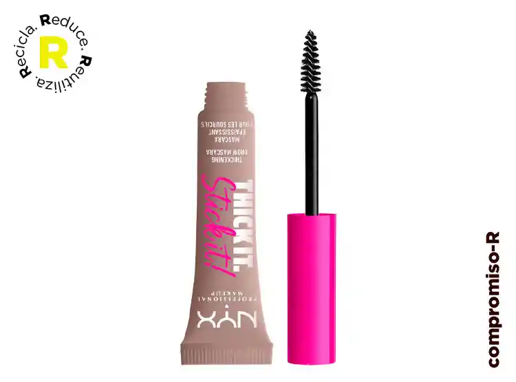 Máscara De Cejas Nyx Thick It Stick It Cool Bloond 7 Ml