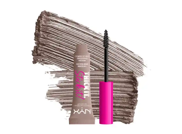Máscara De Cejas Nyx Thick It Stick It Cool Bloond 7 Ml