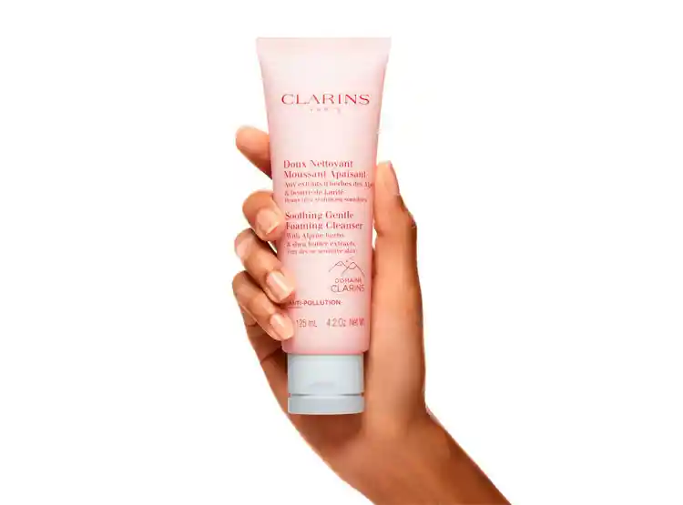 Limpiador Clarins Soothing Gentle Foaming Cleanser 125 Ml