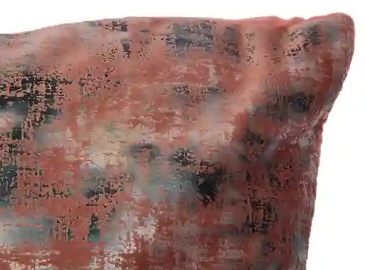 Cojín Ripley Home Velvet Metal Rosado 45x45 Cms