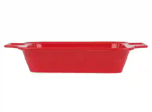 Fuente Cuadrada Ripley Home Embossed Rojo Con Asas