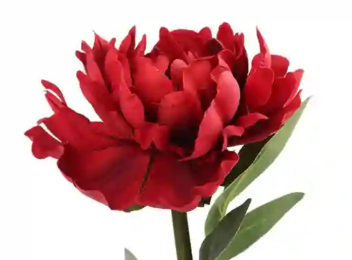 Peonia Ripley Home 3 Flores Roja 93cm