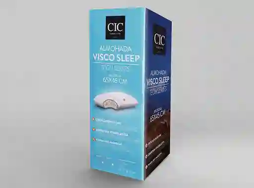 Almohada Viscoelástica Cic Visco Sleep Tech Series 65 X 45 Cm