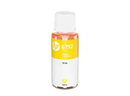 Botella Tinta Hp Original Gt52 Amarillo 70ml