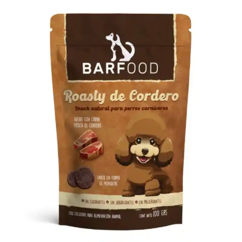 Barfood Roasty Cordero 100g