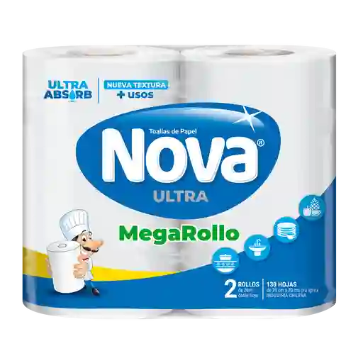 Nova Ultra Megarrollo Doble Hoja