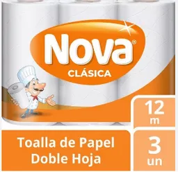 Nova Clasica 3 Rollos 60 Hojas