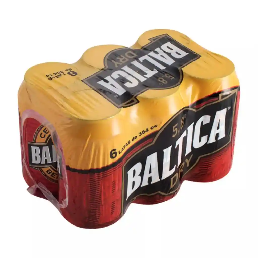 Baltica Pack 6 Cervezas Lata 473cc