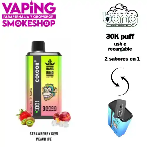 Bang 30k Strawberry Kiwi / Peach Ice