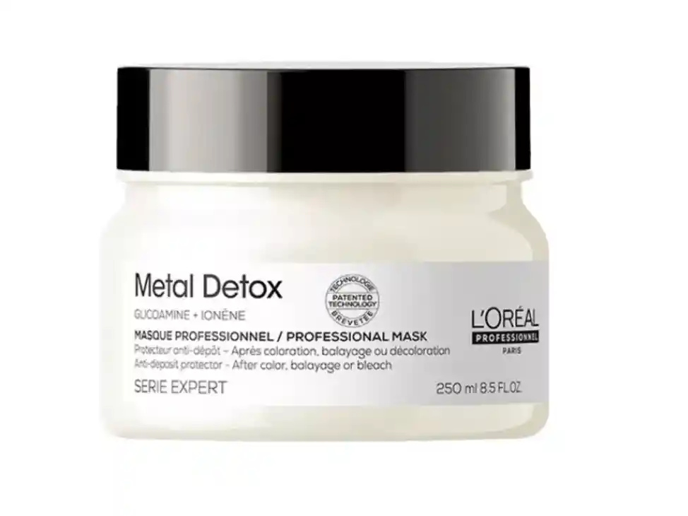 Kit Loreal Metal Detox Shampoo 300 + Máscara 250 Antiquiebre