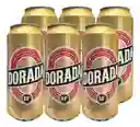 Dorada Lager Pack 6 Cervezas Lata 470cc