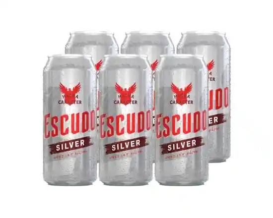 Escudo Silver Pack 6 Cervezas 470 Ml