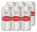 Imperial Lager Especial Pack 6 Cervezas Lata 470cc