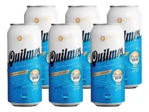 Quilmes Pack 6 Cervezas Latón 710cc