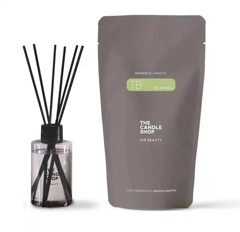 Difusor De Ambiente Pet X 150 Ml. Tilo Bamboo