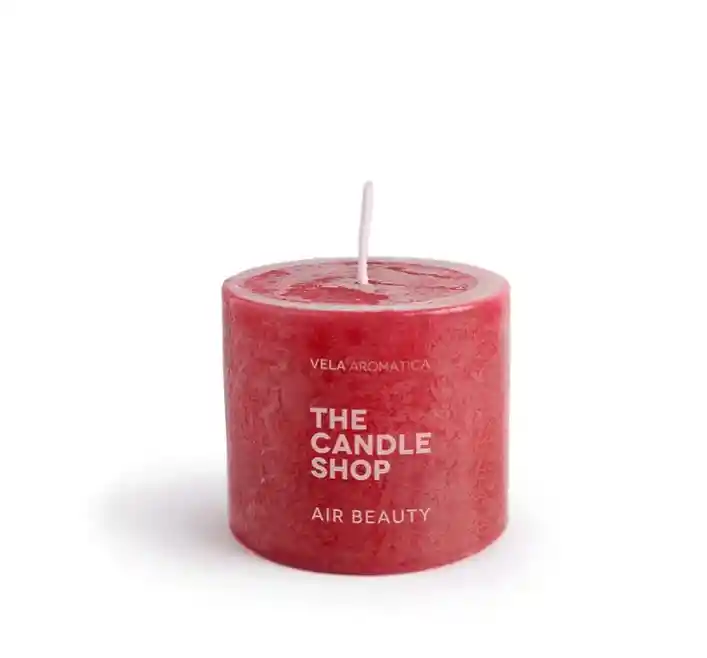 Vela 6 X 6 Manzana Canela