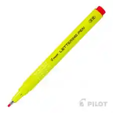 Set Marcadores Lettering Pen Rojo