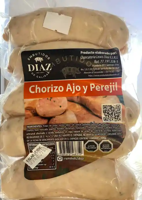 Chorizo Ajo Y Perejil