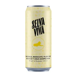 Selva Viva Vodka Maracuyá Flor De Sauco