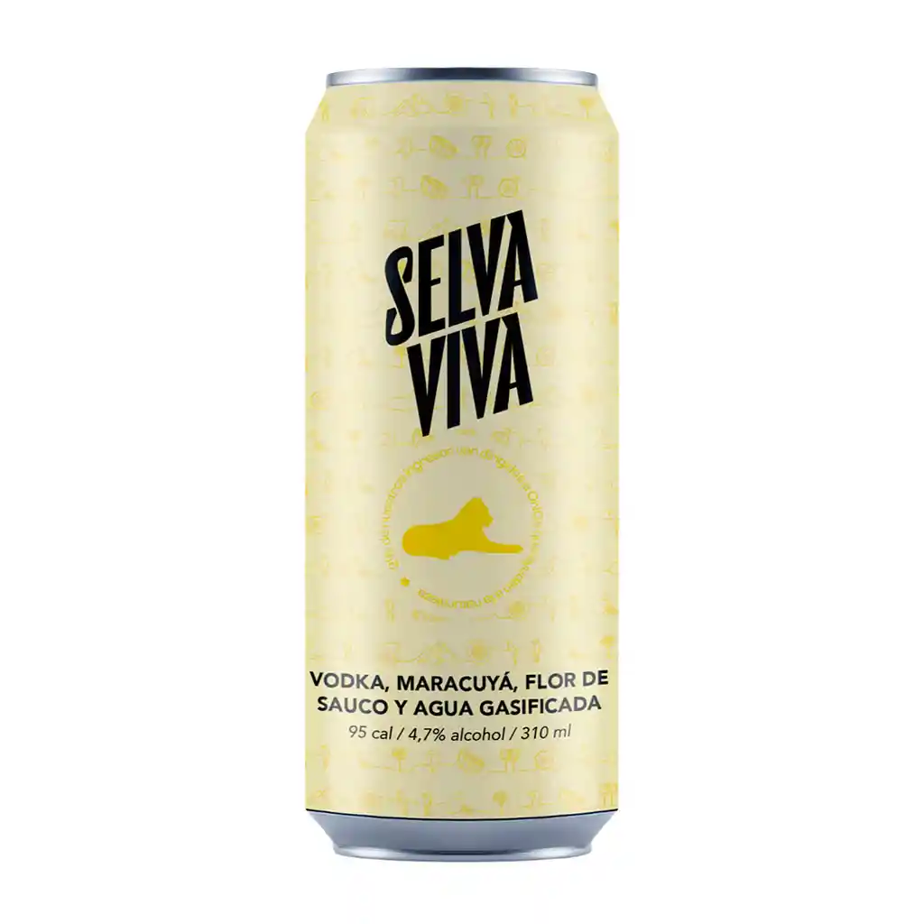 Selva Viva Vodka Maracuyá Flor De Sauco