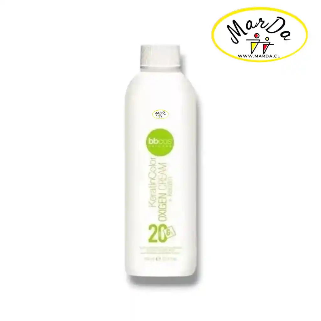 Agua Oxigenada Keratincolor 20 Volumen Oxidante En Crema 150 Ml