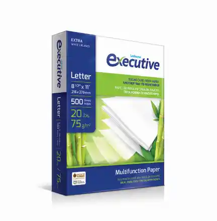 Resma Papel Fotocopia Executive Carta 500 Hojas (75 Gr)